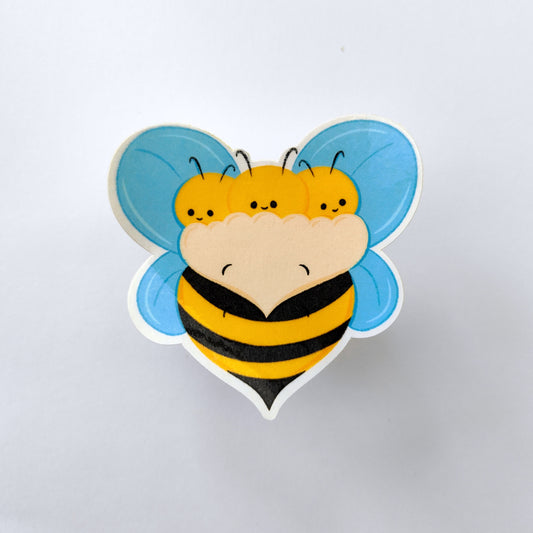 'Cer-BEE-rus' - Bee Sticker